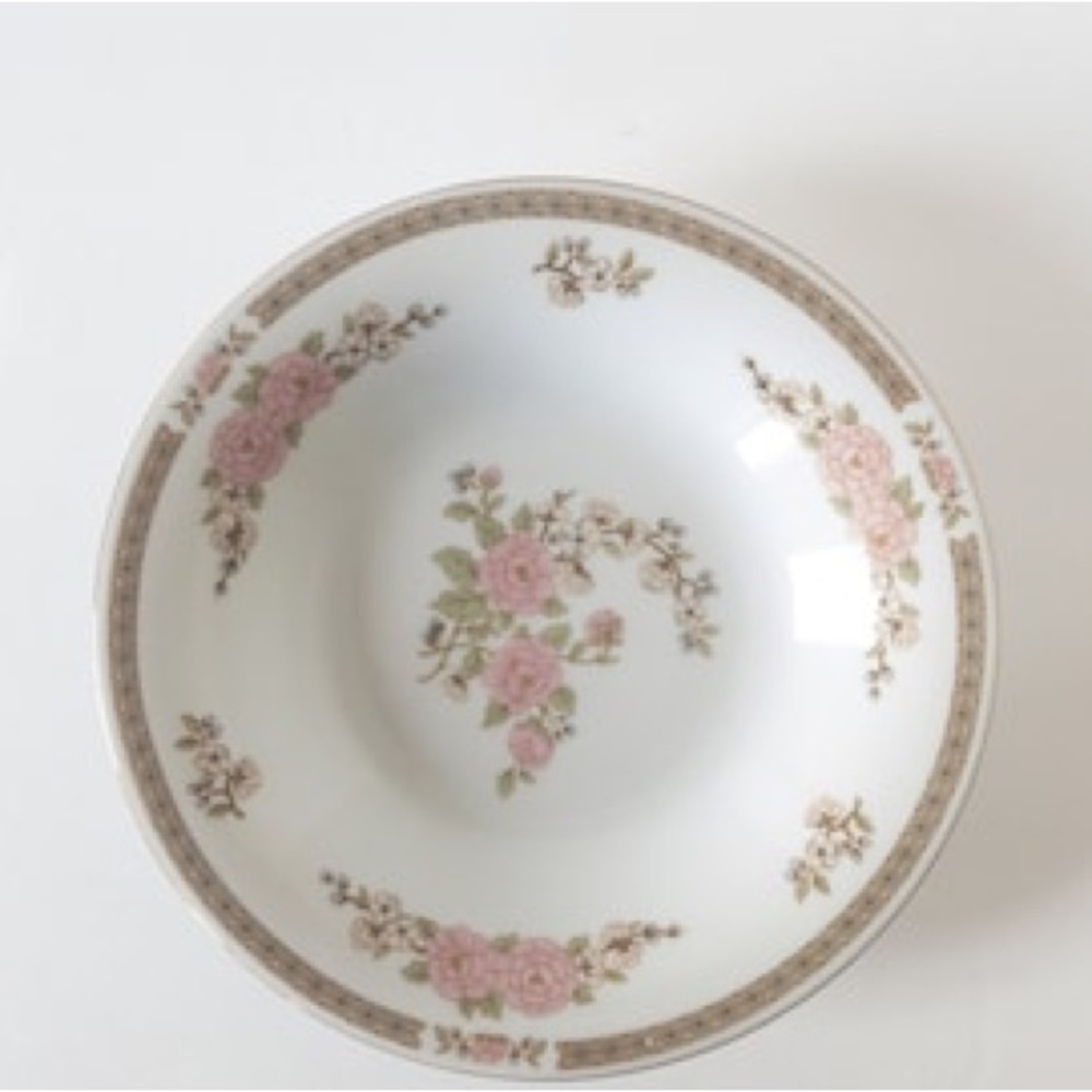 Floral Mist Fairfield Fine China soup or salad bowl cottage core french country